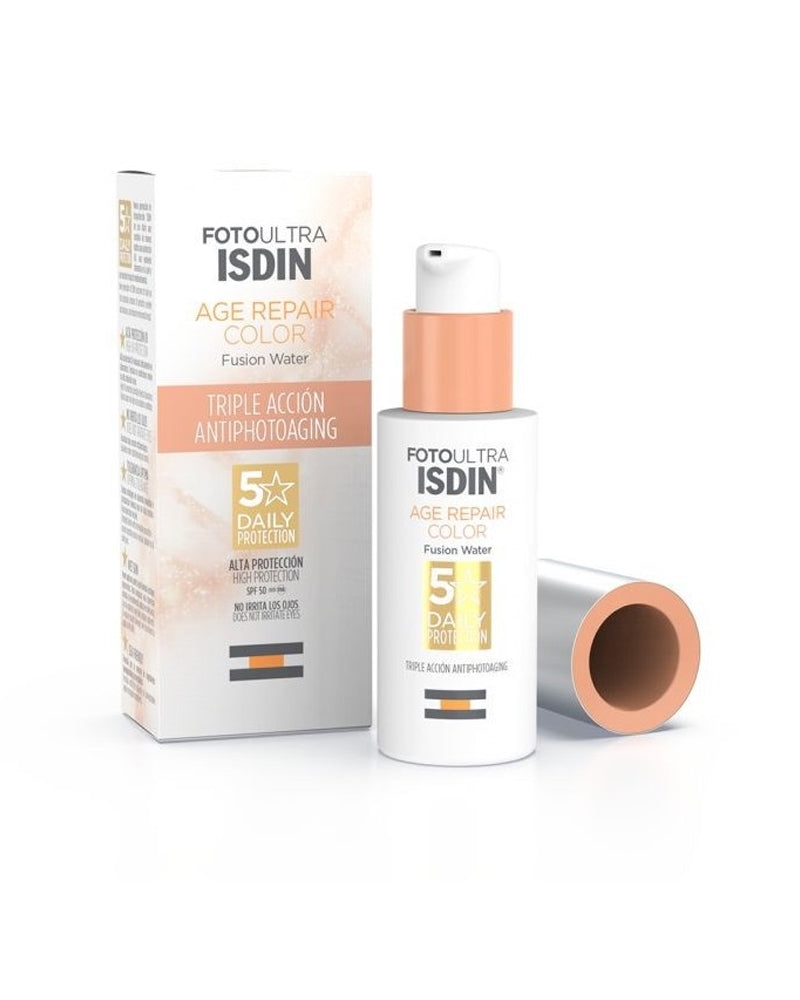 ISDIN Foto Ultra anti-Age Fusion Water Crème Solaire Teintée SPF50+ - 50ml