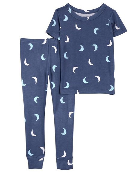 Pyjama 2 Pièces Moon PurelySoft Carter's - Bleu Marine