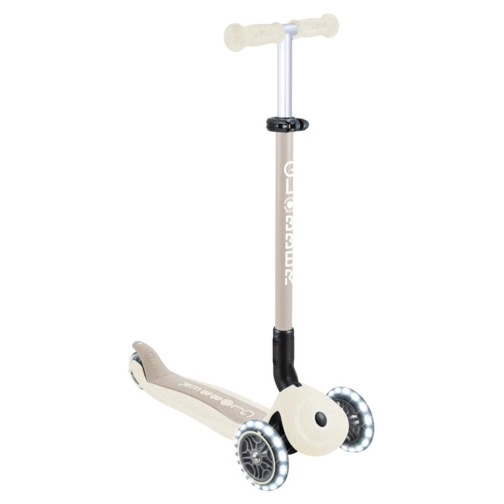 Globber Trottinette Évolutive GO-UP Deluxe LED 360° - Beige