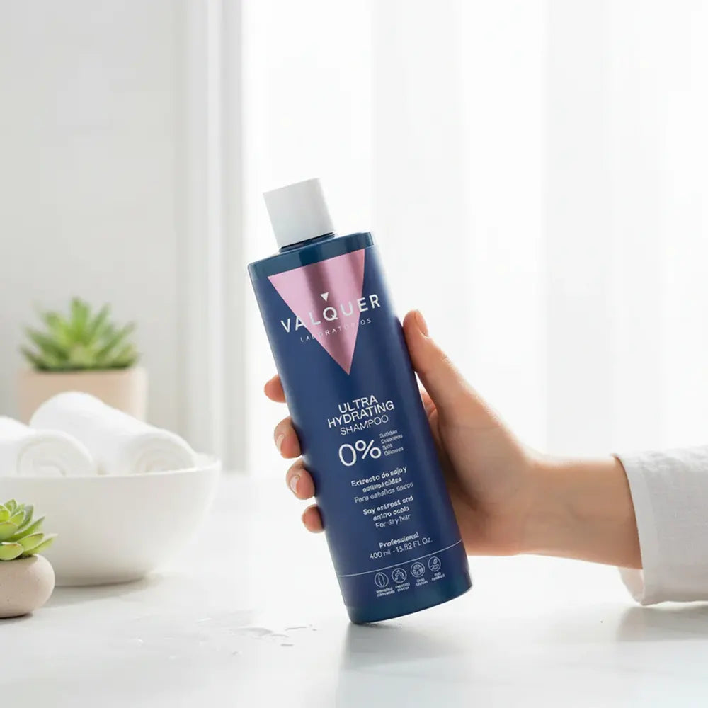 Valquer Ultra-Hydrating Shampoing Cheveux Secs 400ml