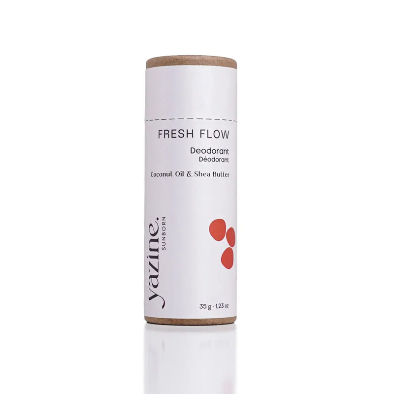 Yazine Desodorante Natural Con Té Verde Y Almizcle Blanco - 35g