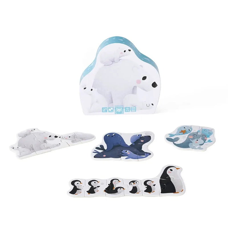 Eurekakids 4 in 1 Evolutionary Puzzle - Polar Animals - 2A+