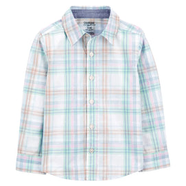 Chemise Boutonnée à Carreaux OshKosh - Multi