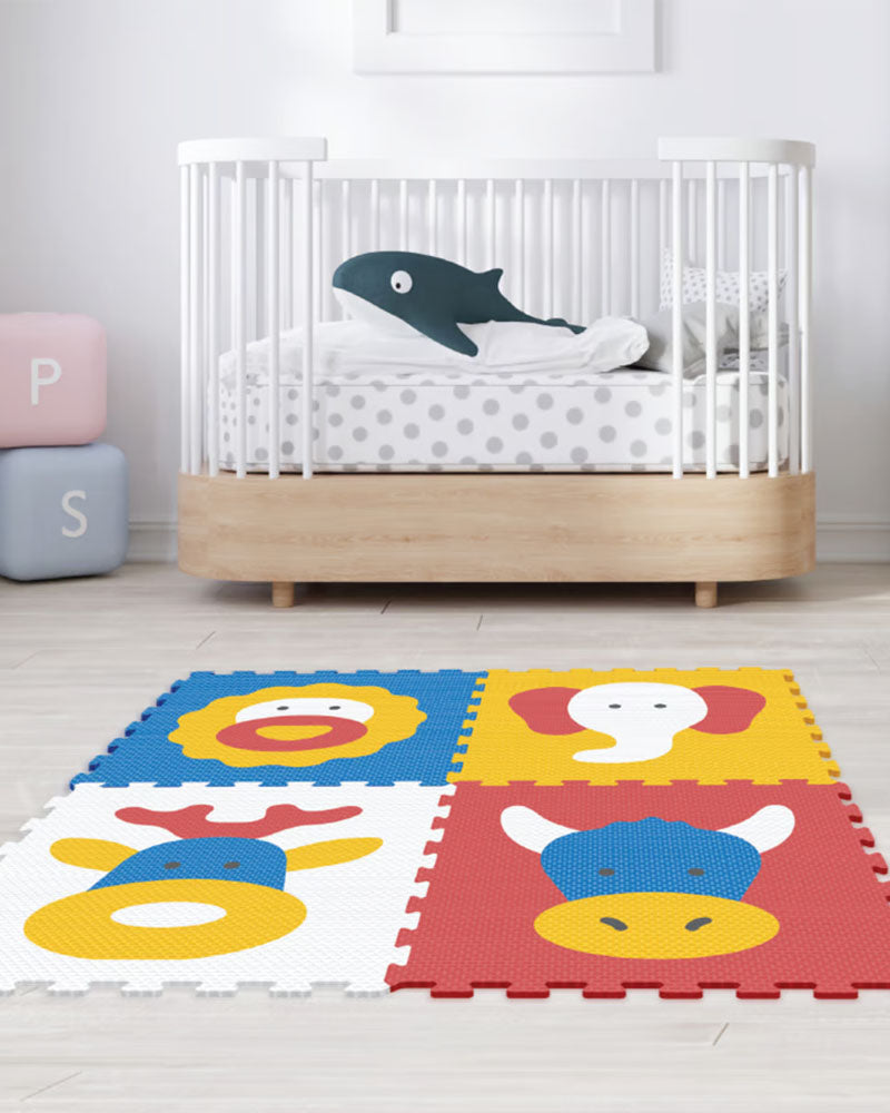 Sunta Tapis Puzzle Animal - Multicolore | Maroc - 1er site E Sunta Tapis Puzzle Animal - Multicolore | Maroc - 1er site E