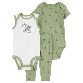 Ensemble 3 Pièces Carter's - Vert
