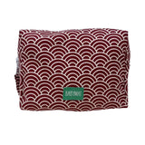 Pouch Babymat - Burgundy Arcs