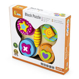 Viga Toys Puzzle de Blocs Papillon 18M+