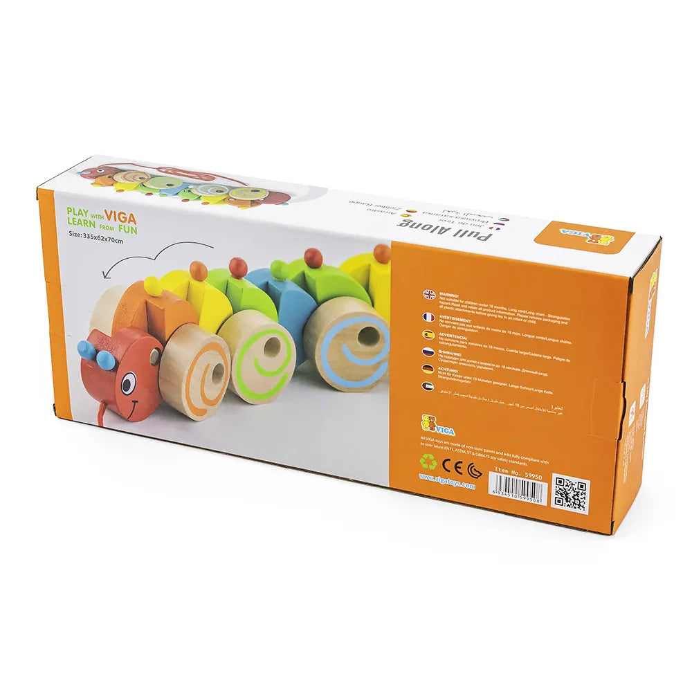 Viga Toys Chenille à Tirer 18M+