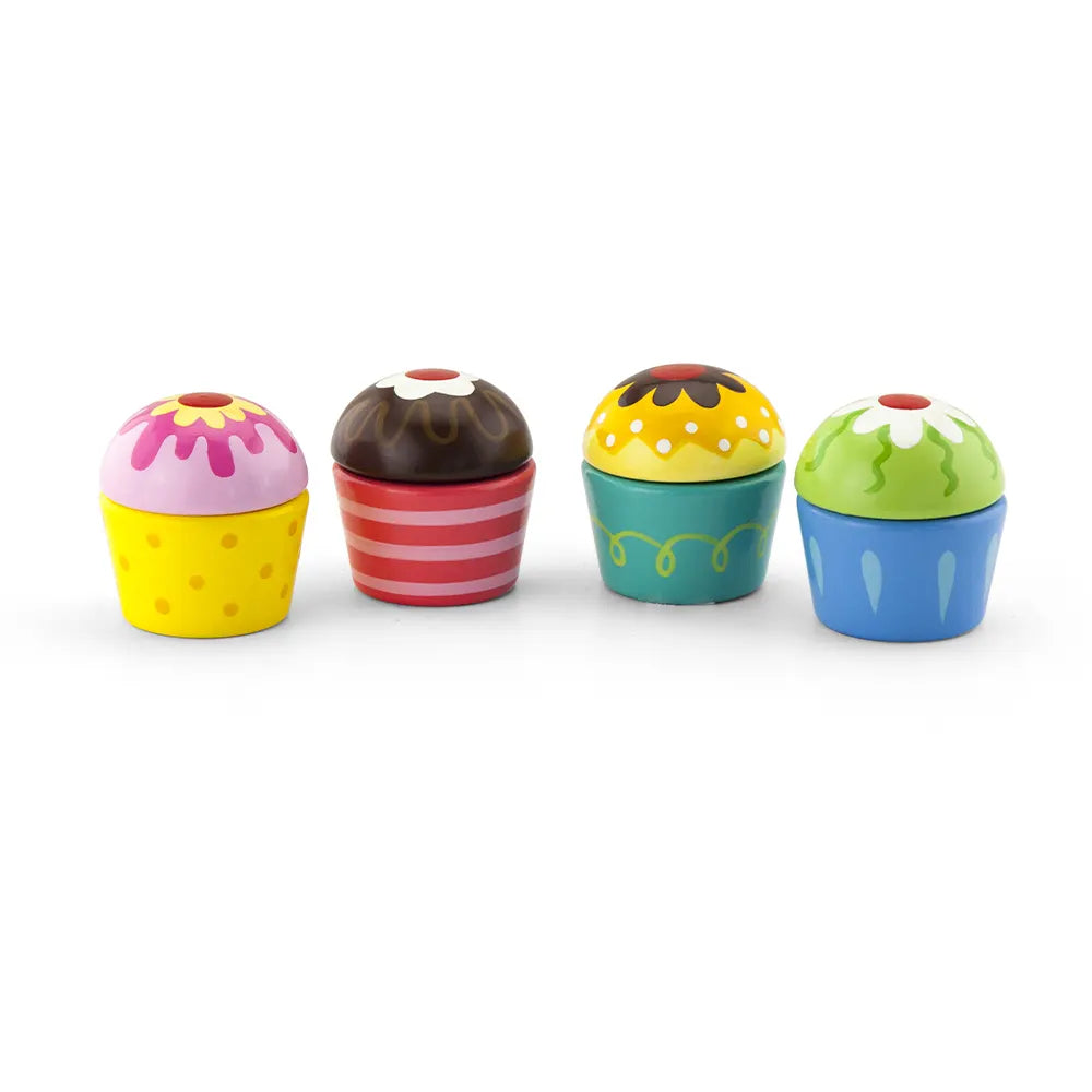 Viga Toys Ensemble de 4 Cup Cake 18M+