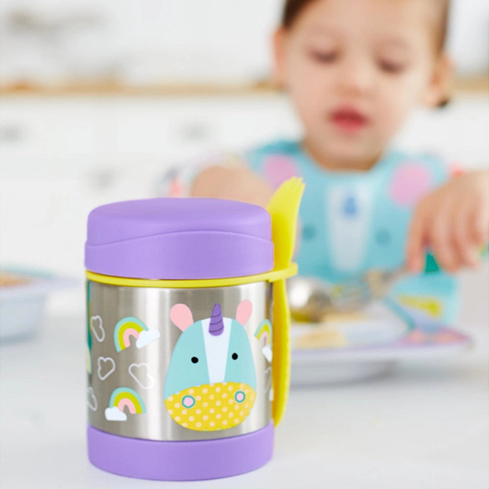 Skip Hop Thermos Isotherme en Acier Inoxydable Zoo 325ml - Licorne