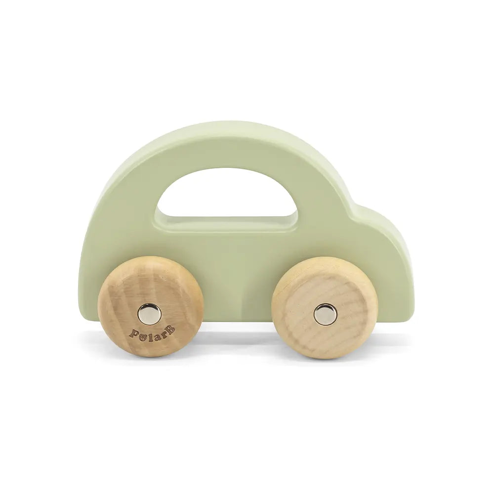 Viga Toys PolarB Voiture à Poussr en Bois 6M+ - Vert