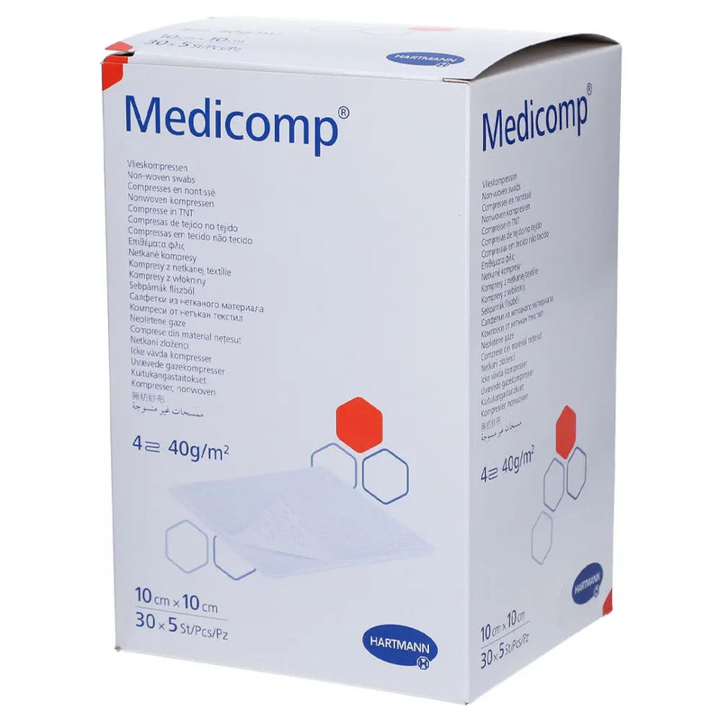 Hartmann Medicomp® S 40 Sterile Non-woven Compresses 10x10cm