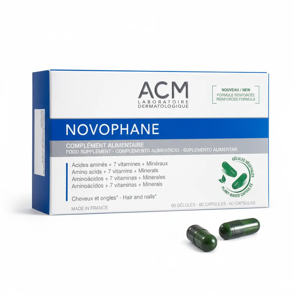 ACM Novophane Complément Alimentaire Cheveux & Ongles – 60 Gélules