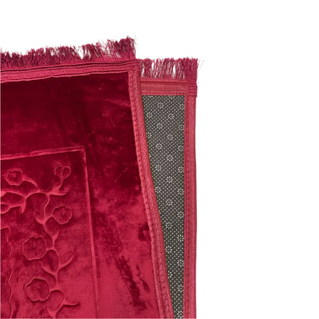 Tapis de Prière Très Doux et Épais - Rouge