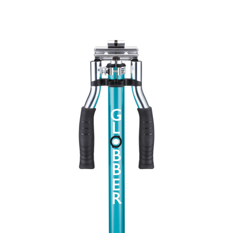 Globber Patinete Flow Elements Lights Chrome - Aqua