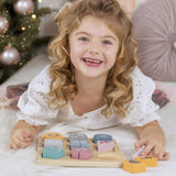 Viga Toys PolarB Puzzle de Blocs de Formes 18M+