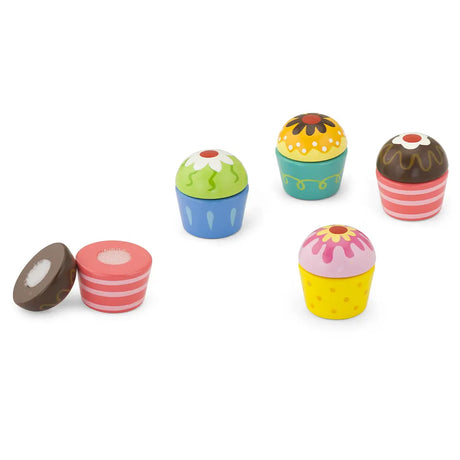 Viga Toys Ensemble de 4 Cup Cake 18M+