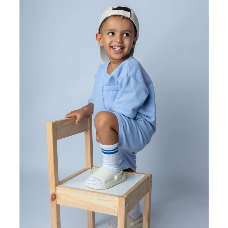 شمس كيدز طقم سيمبا أزرق سماوي