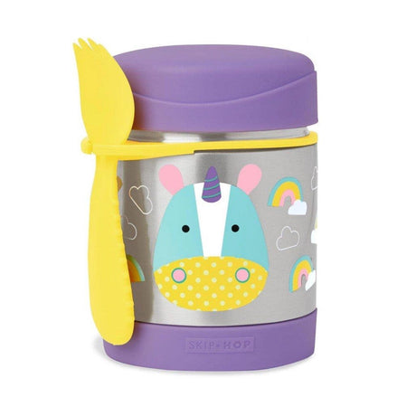 Skip Hop Thermos Isotherme en Acier Inoxydable Zoo 325ml - Licorne