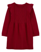 Robe Pull Carter's - Rouge