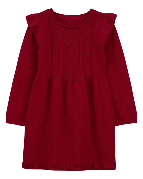 Robe Pull Carter's - Rouge