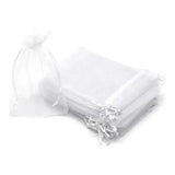 Lot de 10 Sachets en Tissu avec Cordon de Serrage