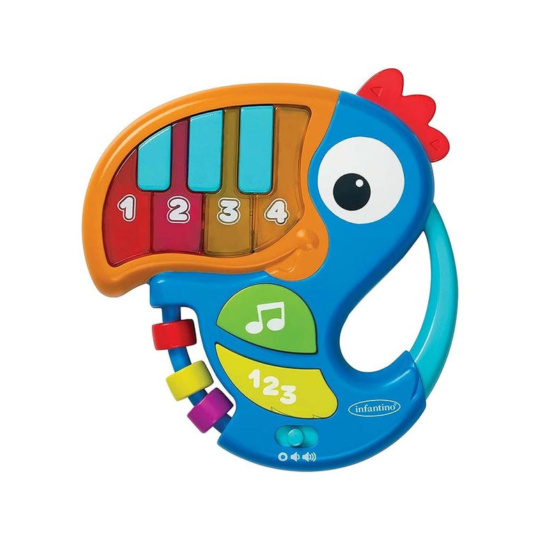 Infantino Toucan d'apprentissage Piano et Chiffres - 6M+