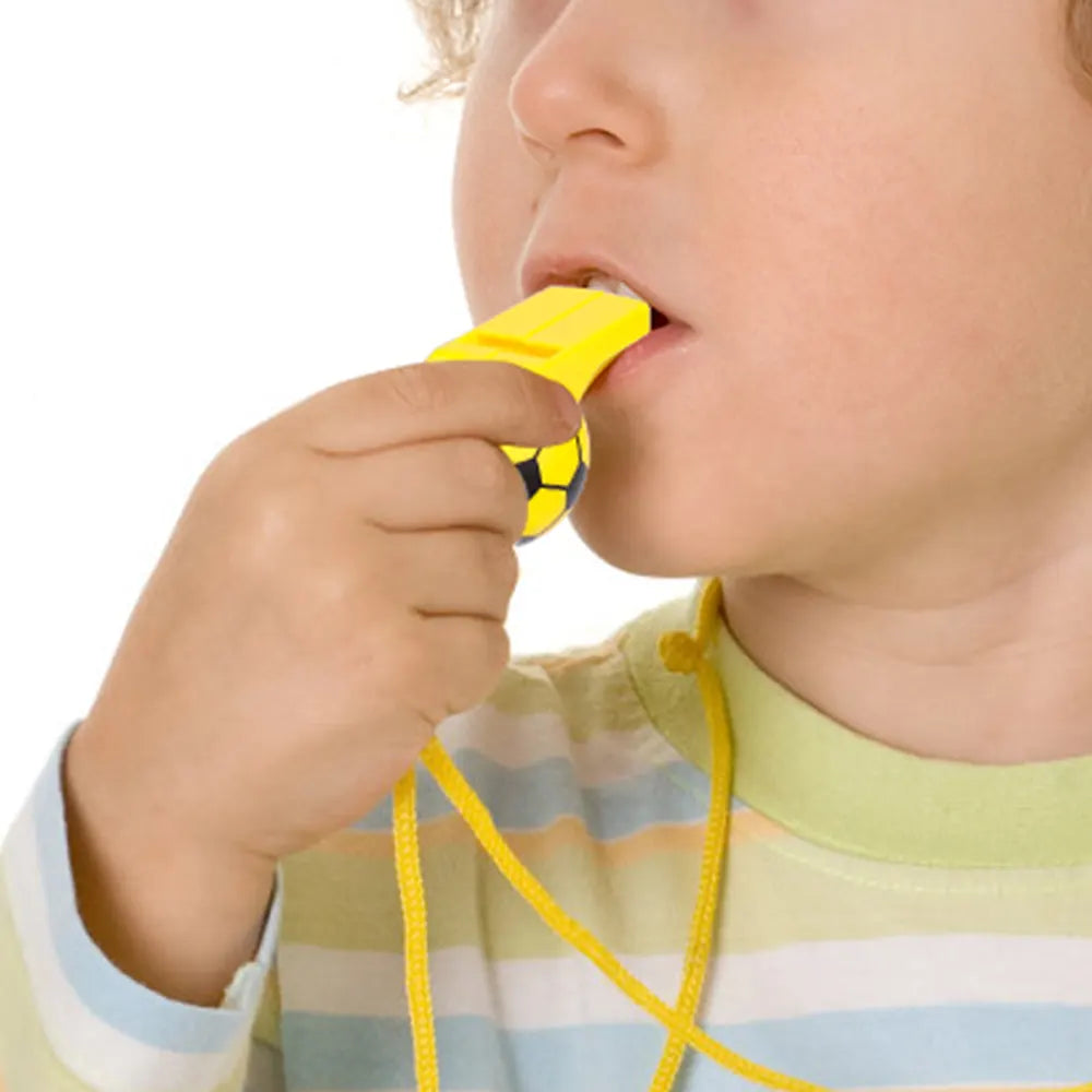 Set of 6 Football Whistles