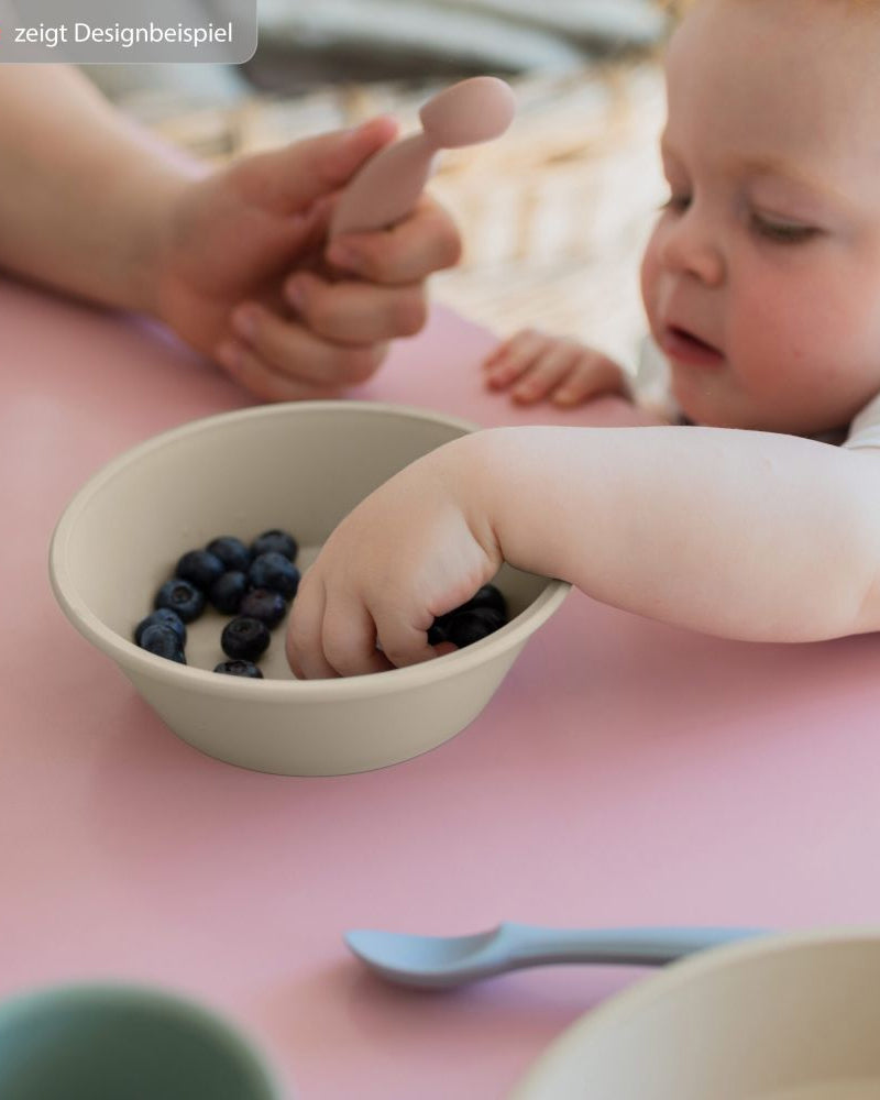 Set Repas Assiette & Bol Bibs - Blush