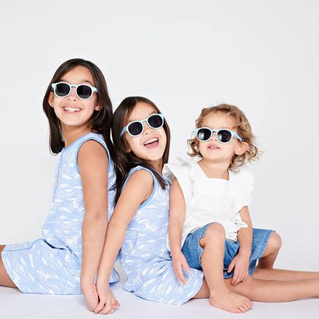 Babiators Lunettes de Soleil Smoke Lens 6 Ans+ – Bermuda Blue