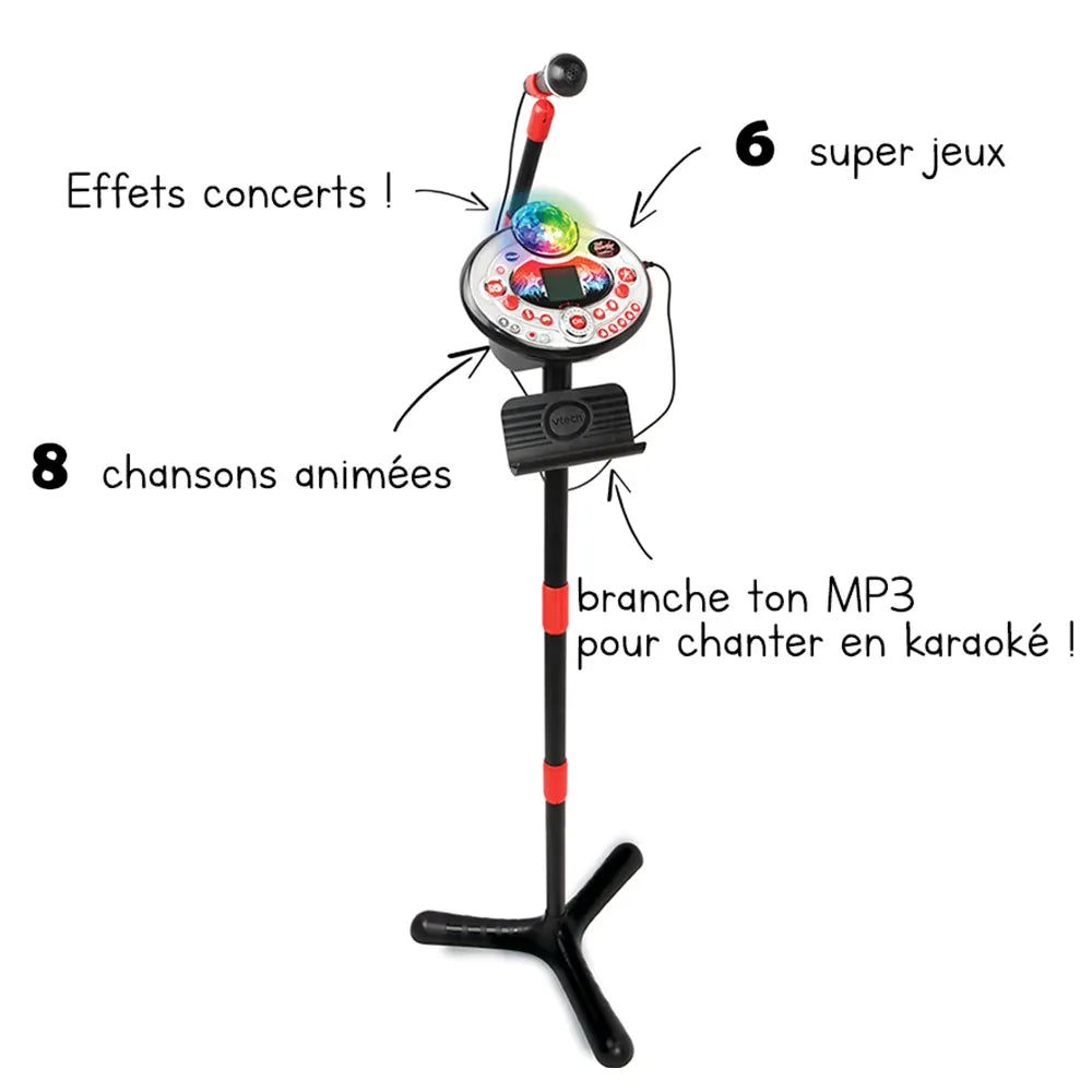 Vtech Ensemble de Karaoké Kidi Superstar Super Lightshow- 6A+