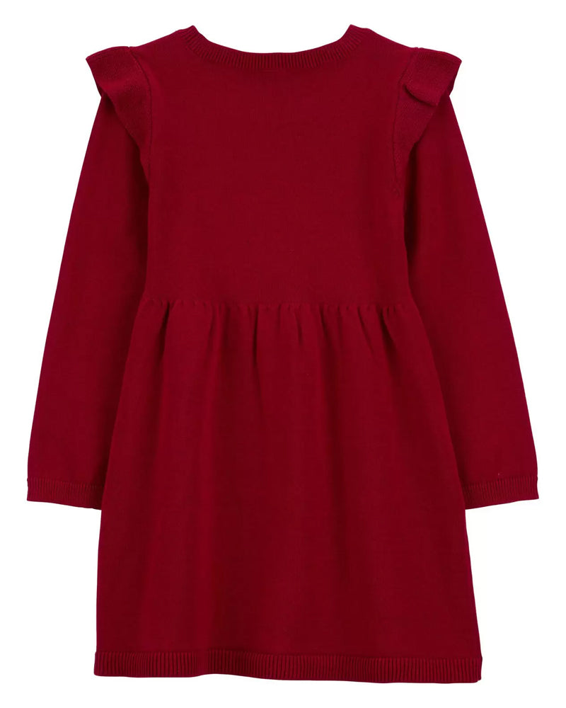 Robe Pull Carter's - Rouge