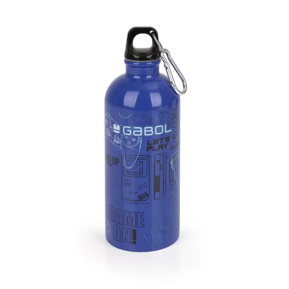 Gabol GAMING – Botella Infantil de Acero Inoxidable 600ml