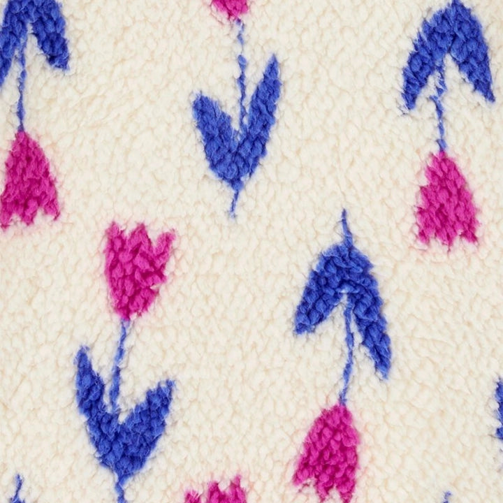 Combinaison Sherpa Fleurie Carter's - Rose & Bleu