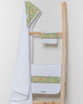 Bambidou Pack Maxi Bath Cape 100 x 100 cm - Liberty Green Betsy 