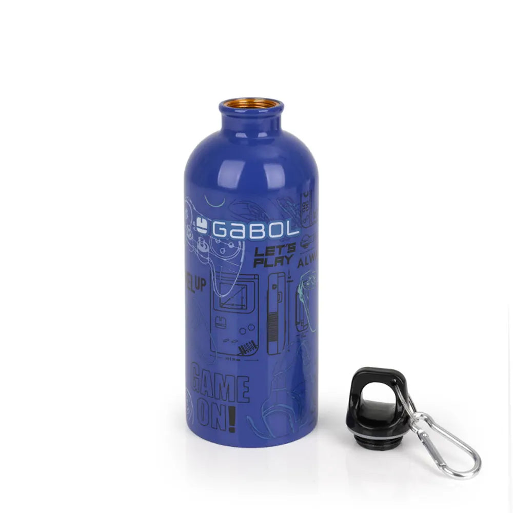 Gabol GAMING – Botella Infantil de Acero Inoxidable 600ml