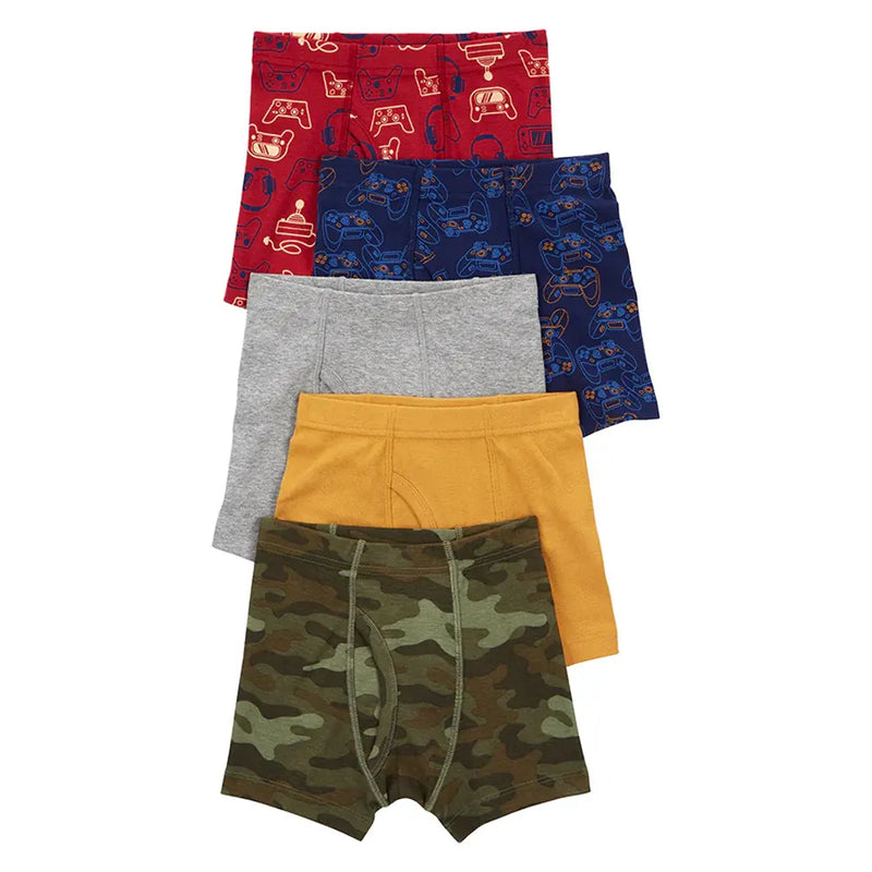 Carter's 5-Pack Boys' Boxer Briefs - Multi