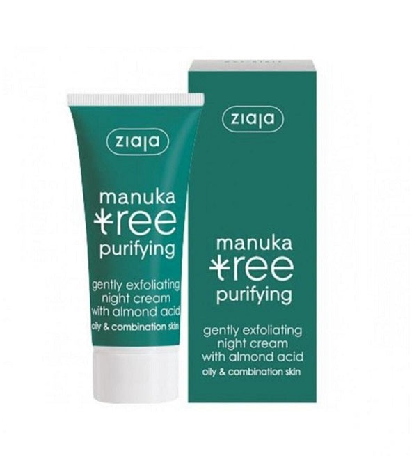 Ziaja Manuka Tree Night Cream for Combination & Oily Skin – 50 ml