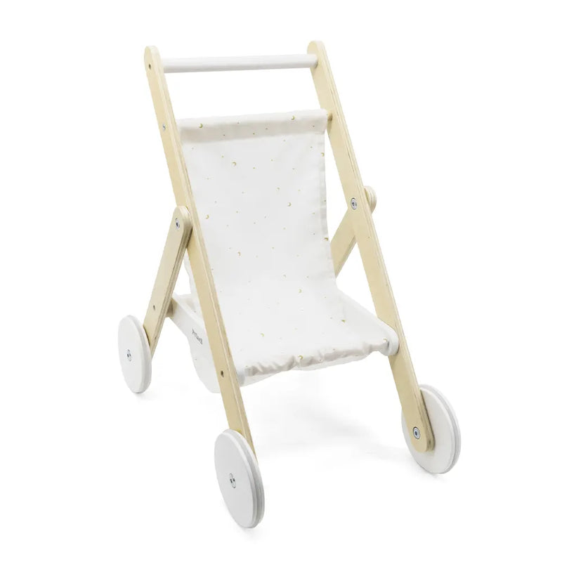 Viga Toys PolarB Poussette en Bois pour Poupée 3A+