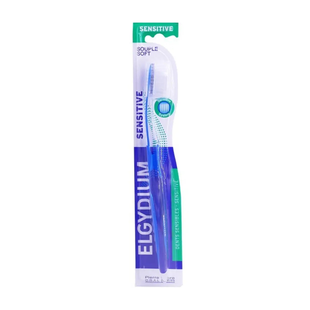 Elgydium Cepillo de Dientes Suave Sensitive - Azul