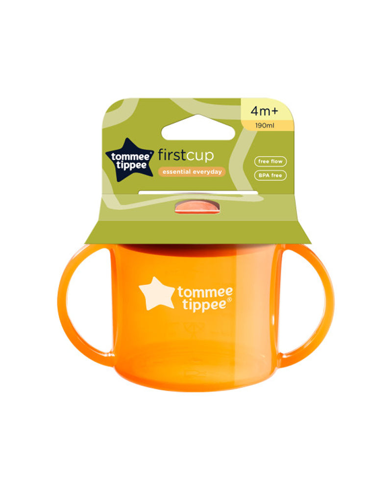 Tommee Tippee Première Tasse avec Bec 4M+ 190ml - Orange