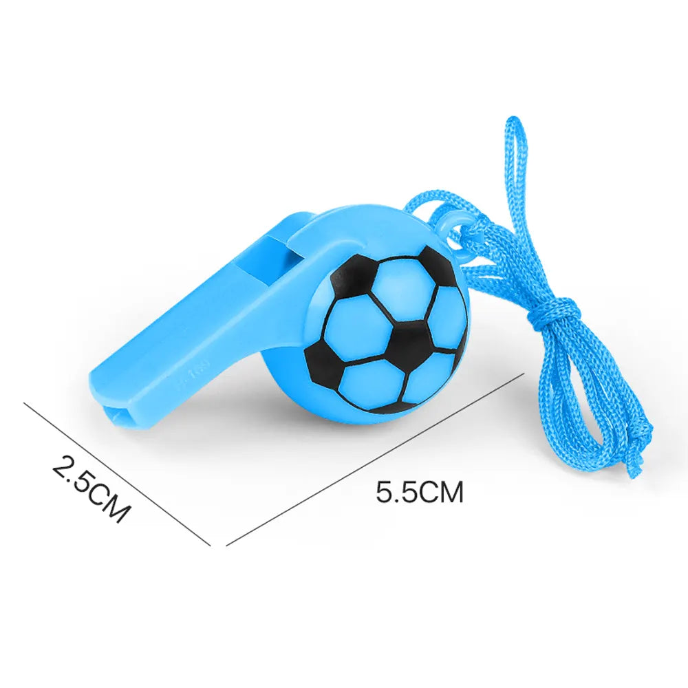 Set of 6 Football Whistles