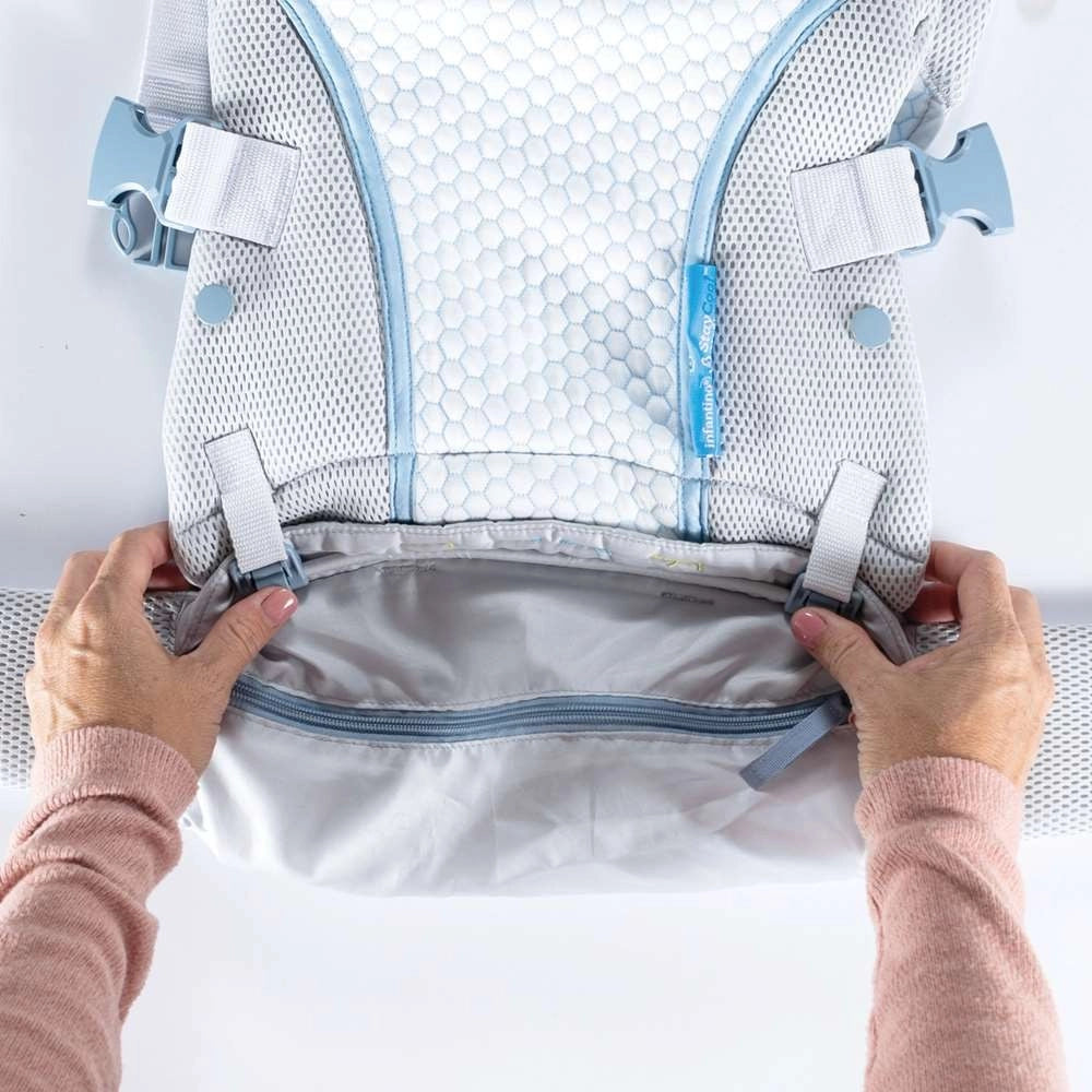 Infantino Porte-Bébé Stay Cool 4 en 1 - Gris