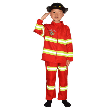 زي تنكري رجل الإطفاء: بطل الحياة اليومية