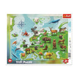 Trefl Puzzle Carte de l'Europe et ses animaux 25 pièces - 4+