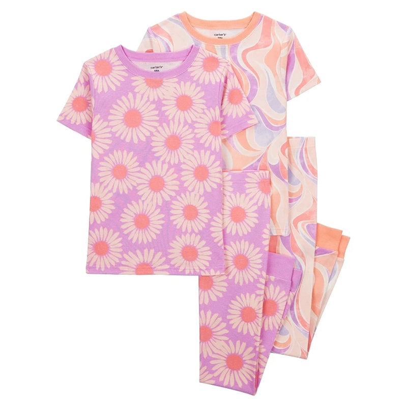 Carter's 4-Piece Cotton Pyjama Set - Floral