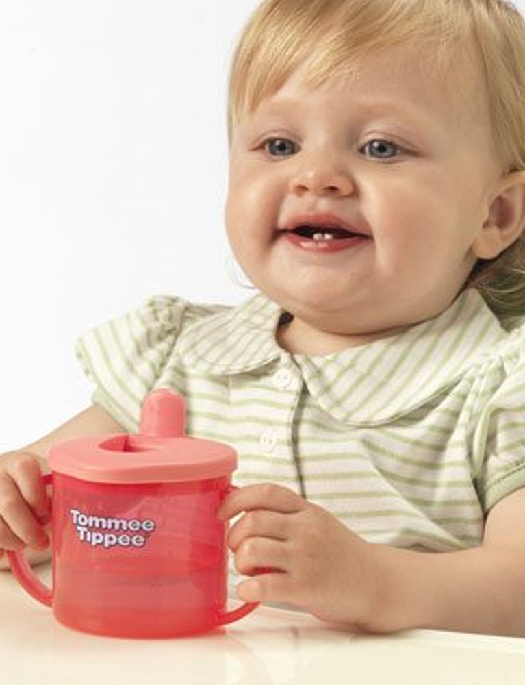 Tommee Tippee First Cup with Spout 4M+ 190ml - Orange | Wlidaty Morocco ...