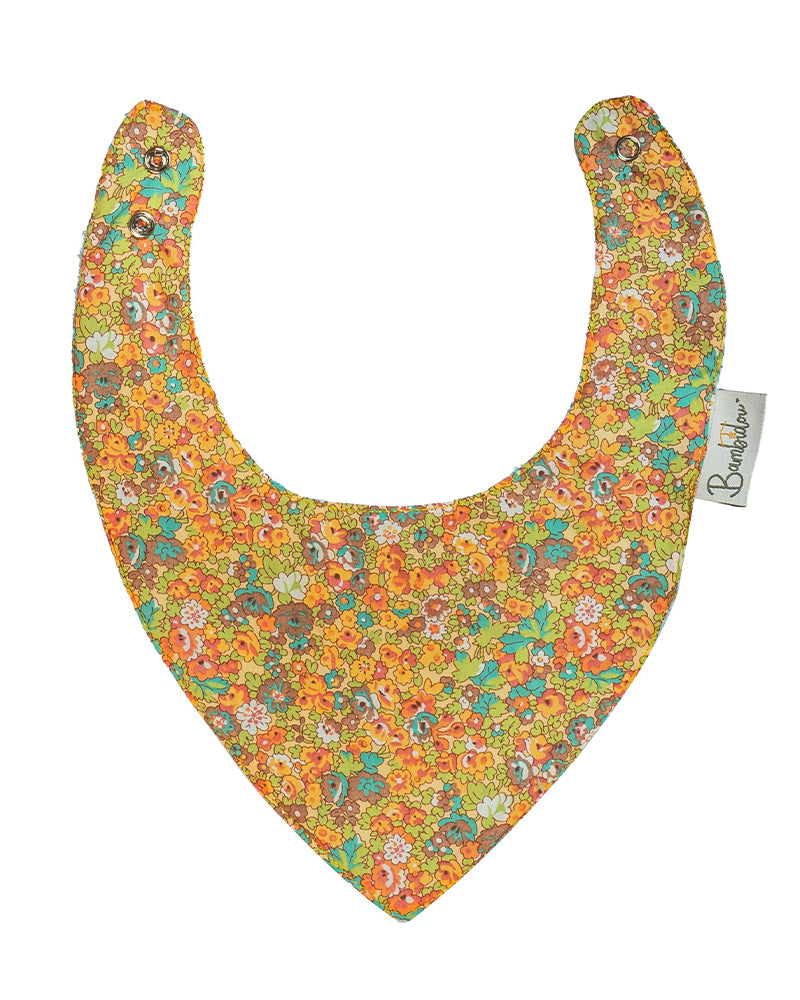 Bambidou Bavoir Bandana - Liberty Orange Emma