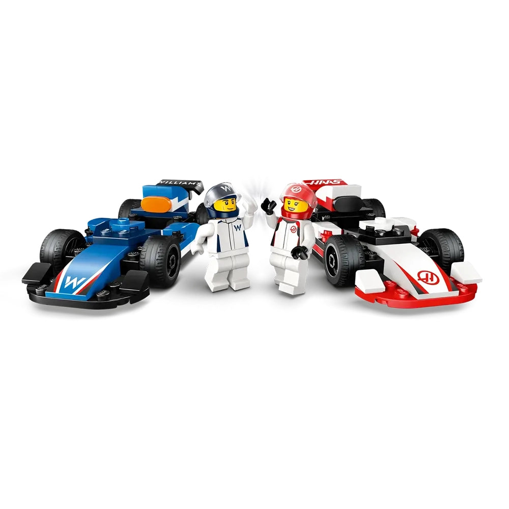 Lego 2 F1 Vehicles Williams Haas F One 4Y+