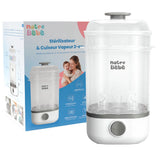 Notre Bébé Stérilisateur & Cuiseur Vapeur 2 en 1